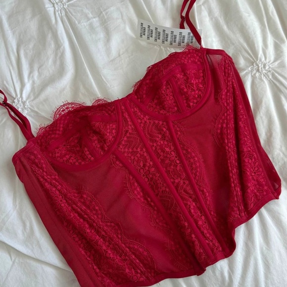 Urban Outfitters Out From Under Modern Love Corset - Picture 2 of 3